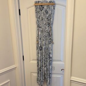 Skemo Floral Jumper - Gray and White